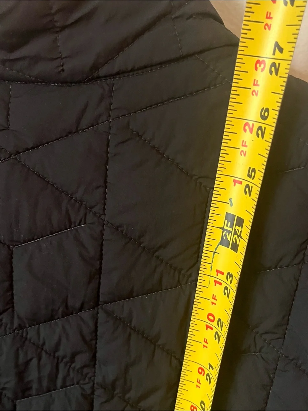 Duluth Trading II Womens Black Quilted Full Zip Vest inner outer Pockets XL fall